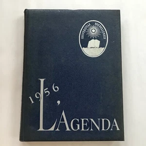 Anuario universitario vintage 1956 de la Universidad Bucknell, Lewisburg, Pensilvania. L agenda - Imagen 1 de 5