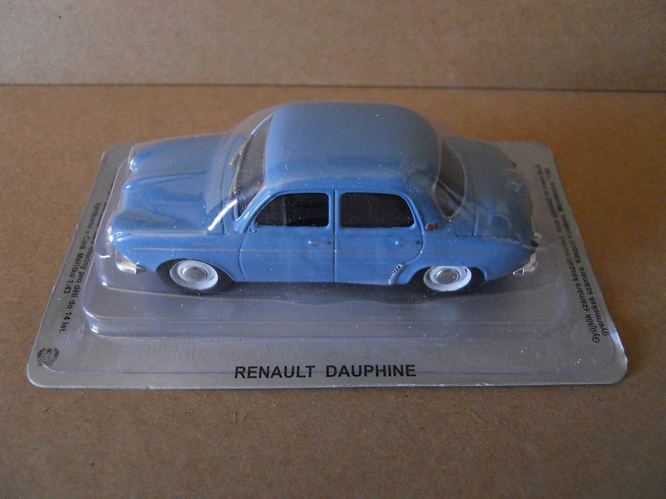 Legendary Cars RENAULT DAUPHINE CCCP BLU Die Cast 1:43 [MV41] - Immagine 1 di 1