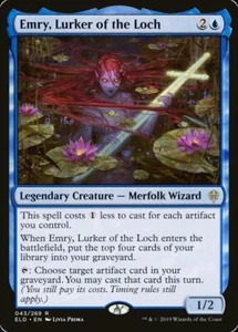MTG Emry, Lurker of the Loch Throne of Eldraine RARE NM/M Magic the Gathering - Picture 1 of 1