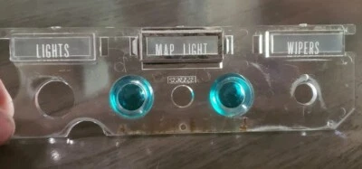 1966 AMC Rambler 转动单灯,地图灯雨刮器仪表板指示器灯镜 — 第 1/4 张图片