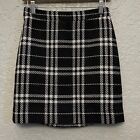J. Crew Tweed Plaid Mini Skirt