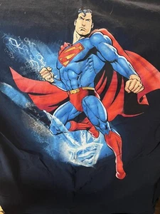 Superman Crystalize T-Shirt DC Comics Sizes Large Pre-Owned Blue - Picture 1 of 2