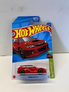 2022 Hot Wheels #67 HW Hatchbacks Subaru WRX STI rot - Bild 1 von 2