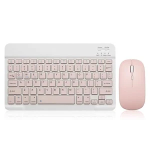 Combo de teclado y ratón Bluetooth recargable portátil inalámbrico teclado ratón - Imagen 1 de 7