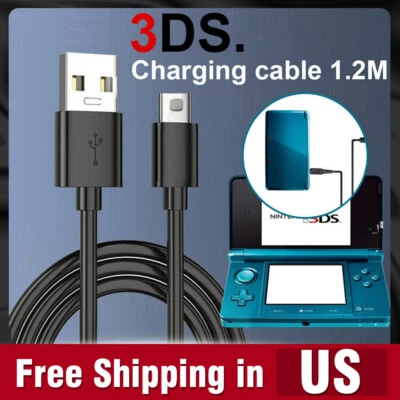 NEW USB Charger Charging Cable for Nintendo 3DS XL, 3DS , 2DS , NDSi , DSi XL LL