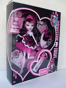 draculaura 1600 monster high daughter sweet birthday party 2011 mh W9189 W9188 - Imagen 1 de 6