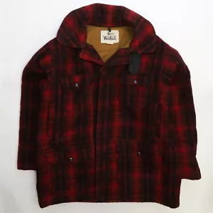 Vintage Woolrich Mackinaw Wolle Jagd Mantel Jacke Gr. 44 - Bild 1 von 5