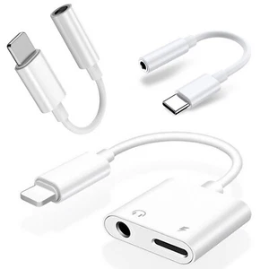 Phone Accessories For iPhone /Type-C Interface Audio Adapter Cable Charging Port - Photo 1 sur 15