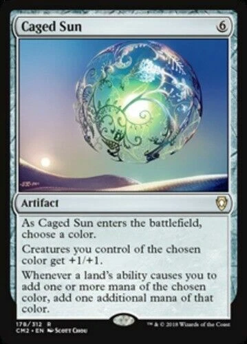 MTG Caged Sun Commander Anthology II RARE Artifact NM/M - Image 1 of 1