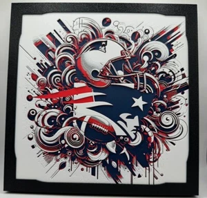 New England Patriots Wall Art -  3D Paintings - Picture 1 of 3