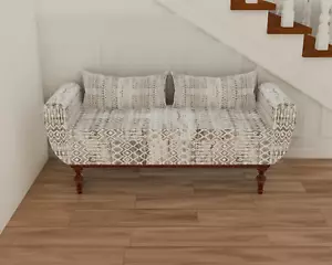 Lighten Shoe Storage Backless Retro Bench, Bench for end of bed, Bench for entry - Picture 1 of 9