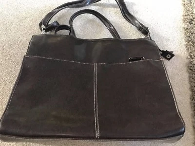 BHS Brown Ladies Shopper Shoulder Strap Handbag.  - Image 1 of 4