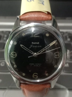 Used HMT Jawan Serviced Winding 17 Jewels 35mm Men's Wrist Watch HMT-26 - Image 1 of 4