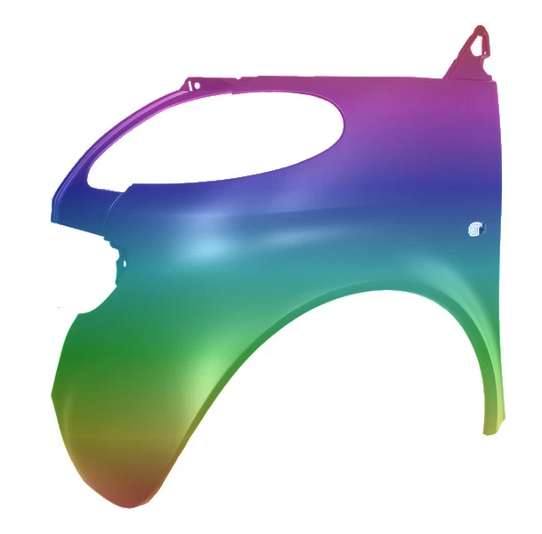 Smart Fortwo W450 City Coupe 1998-01 Kotflügel links lackiert in Wunschfarbe  - Bild 1 von 1