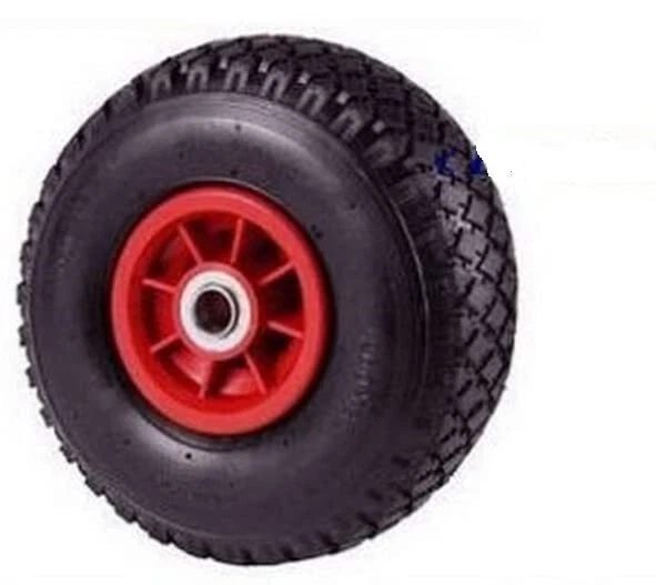 RUOTA PER CARRELLO PORTASACCHI PACCHI CAMERA D'ARIA CERCHIO PLASTICA  - Immagine 1 di 1