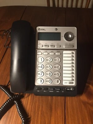 ATT 2 Line Speakerphone with Caller ID/Call Waiting - Image 1 of 2