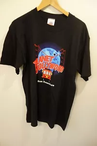 Vintage 1990er Herren Planet Hollywood San Francisco schwarz T-Shirt Größe M USA - Bild 1 von 4