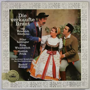 HMV ELECTROLA ED.1 (ASD 522-24) KEMPE SMETANA BRIDE STEREO 3LP STE 91226/28S NM - Imagen 1 de 3