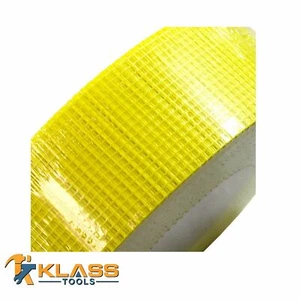 Heavy Duty 2″ X 150′ Self-Adhesive Drywall Yellow Mesh Tape - Picture 1 of 1