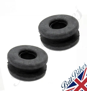 PAAR SCHEINWERFERSTREBEDRAHT GUMMITÜLLE BSA A65 TRIUMPH TR6 T120 T150 - 60-2630 - Bild 1 von 1