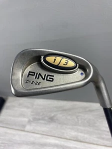RH Ping i3 O-Size Blue Dot Single 6 Iron 37” Graphite Shaft “R” Flex Demo Model - Picture 1 of 9