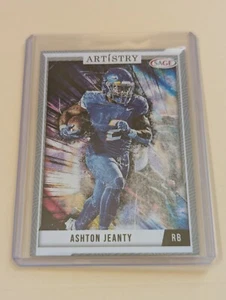 Ashton Jeanty Rookie Prospect Card • 2024 Sage Artistry Gray #62 2025 NFL DRAFT - Picture 1 of 2