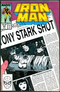 Iron Man 243 NM 9.4 Marvel 1989 - Picture 1 of 3