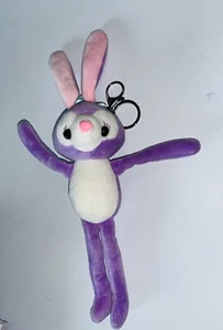 NWOT Kyrgyzstan* Purple Bunny Key Chain. New No Tags and Never Been Used ASIA - Picture 1 of 2