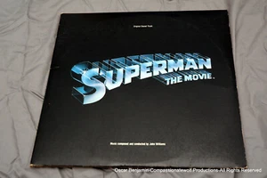 Superman The Movie Soundtrack Vinyl Records Warner USA-1978 Double Album! - Picture 1 of 9