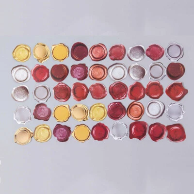 45PCS Cartoon Tape Paper SEALING WAX Non-Toxic DIY Decorative Sealing Stickers - Image 1 of 4
