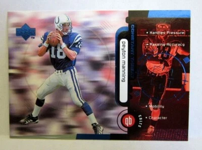 Peyton Manning RC 1998 Upper Deck Constant Threat ROOKIE#2!Colts RC QB GOAT HOF2 - Image 1 of 2