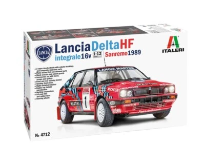 Italeri Lancia Delta HF Integrale Sanremo 1989 1:12 4712 modellismo - Immagine 1 di 4