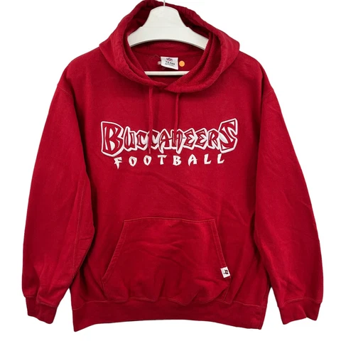 Tampa Bay Buccaneers Hoodie XL Pullover Sweater Vintage y2k Embroidered Red Cover