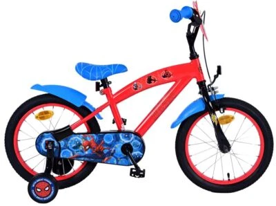 16 Zoll Kinder Fahrrad Jungenfahrrad Jungen Rad Bike Disney Marvel Spiderman - Bild 1 von 4