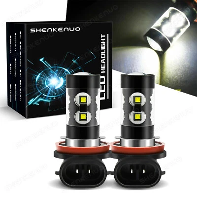 Para BMW 320i 328i 335i 750Li 750i xDrive -H11 6000K Blanco LED Bombillas Antiniebla 2X Foto 1 de 4