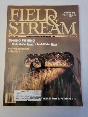 1989 April, Field & Stream Magazine, Spring Fishing, (CP424) - Image 1 of 3