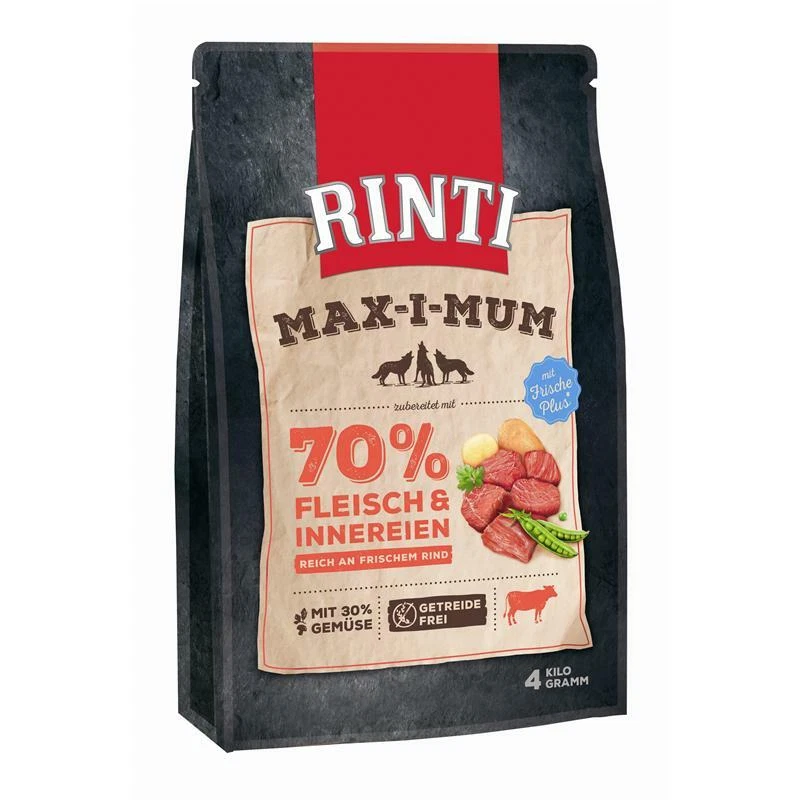 Rinti Max-i-mum Rind | 4kg Hundefutter trocken - Bild 1 von 1