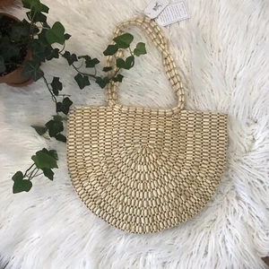 Damen🌿Neu Boho Mond Holz Bär Tasche - Bild 1 von 4