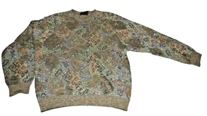 Suéter Pullover Bogner Para Hombre Gris Verde Multi Talla L - Imagen 1 de 5