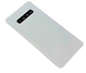 Samsung Galaxy S10 plus/ G975 Akkudeckel Deckel Backcover weiss Top Qualität - Imagen 1 de 4