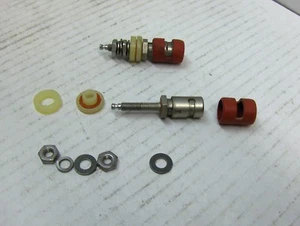 U-106 Field Telephone Terminal with Red color cap 2 each - Picture 1 of 2