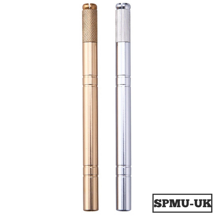 Gold Silver Microblading Tattoo Pen Microblade Brows On Point Eyebrow Detail