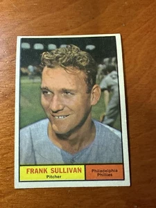 1961 Topps Baseball #281 - Frank Sullivan, Philadelphia Phillies - Exmt - Bild 1 von 2