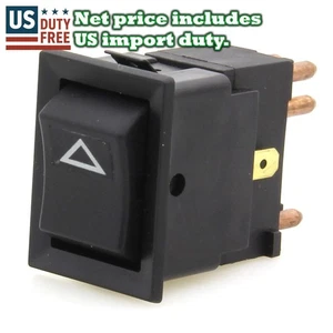 LAND ROVER DEFENDER HAZARD LIGHT BUTTON SWITCH 7 PINS BRAND NEW 1 PIECE - Foto 1 di 6