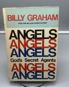 1975 Angels God's Secret Agents by Billy Graham HBDJ - Picture 1 of 5
