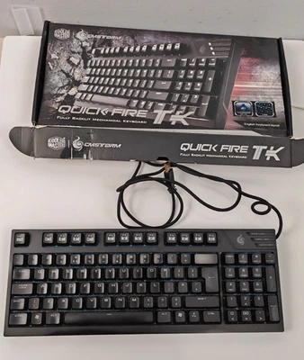 Cooler Master Storm QuickFire TK Cherry MX Blue Keyboard - Image 1 of 4
