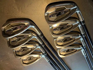 Mizuno JPX E600 Iron Set 8pcs 5-Pw,Fw,Sw Flex SR Stiff Regular Original Carbon - Picture 1 of 8