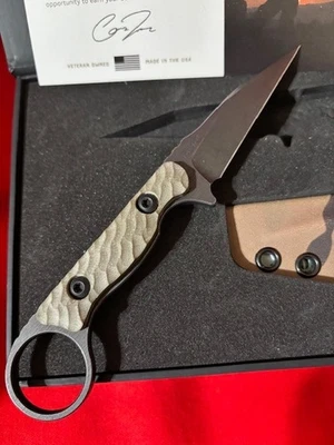 Cuchillo de hoja fija Toor Jank Shank *** NUEVO en CAJA *** Foto 1 de 3