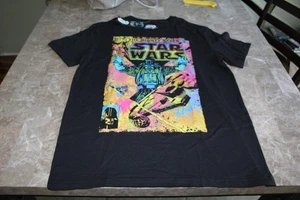 Star Wars Disney Herren T-Shirt schwarz LG 60% Baumwolle 40% Polyester Grafik - Bild 1 von 8