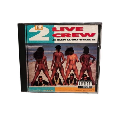 The 2 Live Crew As Nasty As They Wanna Be CD Luke Records 7 91651-2 - Image 1 of 4